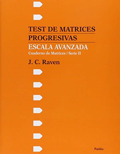 Test De Matrices Progresivas Escala Avanzada Mi Universo