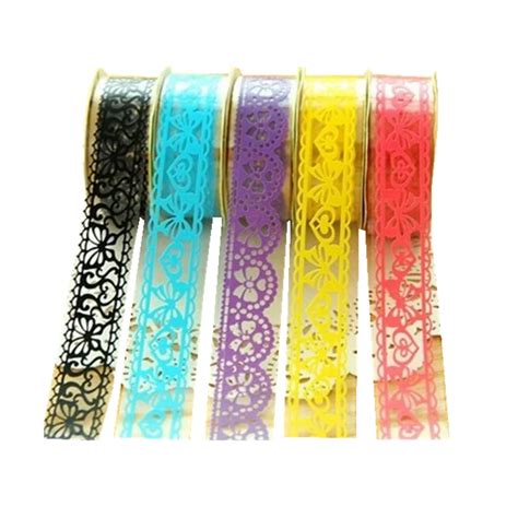 3pieceslots Small Lace Tape Diy Handmade Hollow Lace Decorative Tape