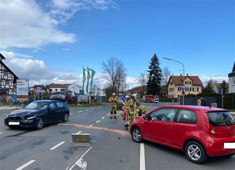 Unfall In Kronach Autos Krachen Ineinander Kronach Neue Presse Coburg