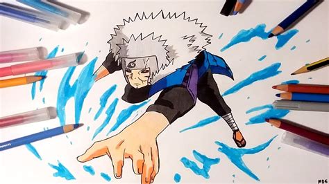 Speed Drawing Tobirama Senju Naruto Shippuden Youtube