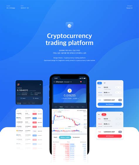 Cryptocurrency trading platform :: Behance