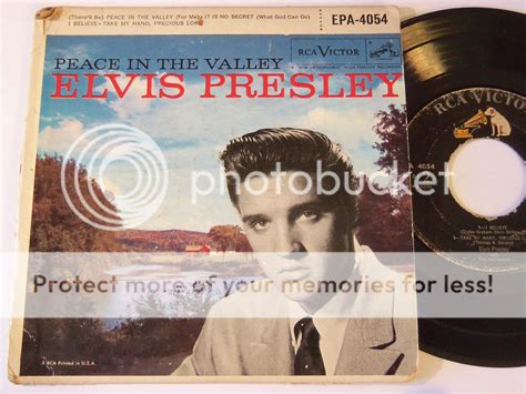 Elvis Presley Peace In The Valley Records, Vinyl and CDs - Hard to Find and Out-of-Print