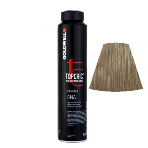 8na Light Natural Ash Blonde Goldwell Topchic Naturals Can 250gr Hair Gallery