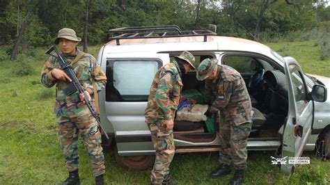 Detuvieron un vehículo con más de 300 kilos de marihuana en Misiones