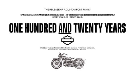 Harley-Davidson font — segura