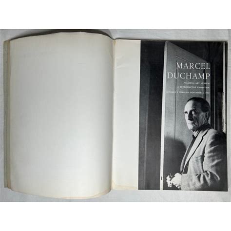 Mid Century Illustrated Art Catalog Marcel Duchamp A Retrospective