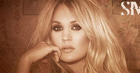 Carrie Underwood Looks Smokin' Hot in "Smoke Break" Cover Art | toofab.com