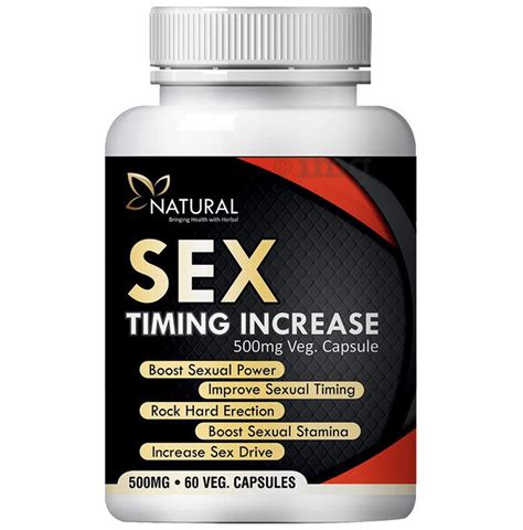 Natural Sex Timing Increase Mg Veg Capsule Buy Bottle Of