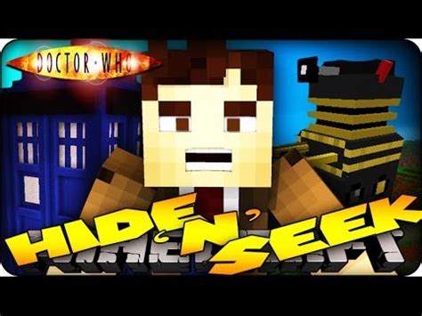 Minecraft Mods Morph Mod Hide And Seek Dr Who Mod Youtube