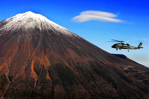 Jap N Militar Monte Fuji Sikorsky Sh Seahawk Helic Pteros