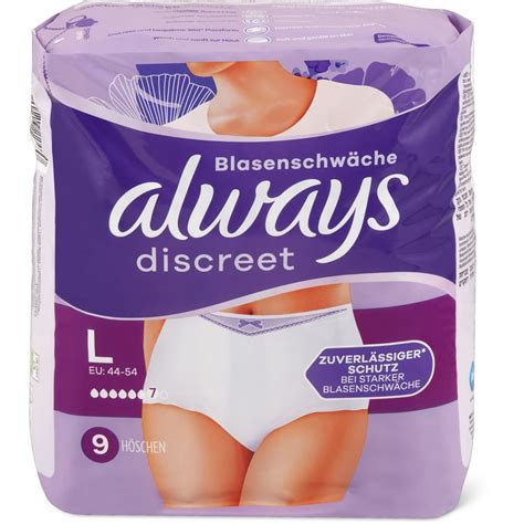 Always Discreet Pants Plus L • Migros