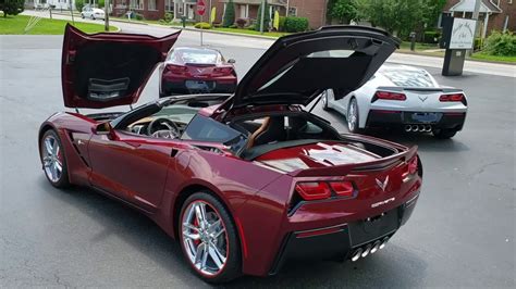 2019 Chevrolet Corvette Coupe 3lt Long Beach Red And Kalahari Youtube