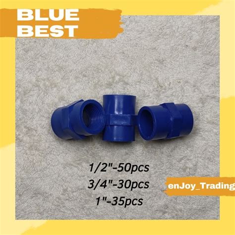 PER PACK WHOLESALE PVC Blue Fittings 1 2 3 4 1 Coupling Elbow Tee