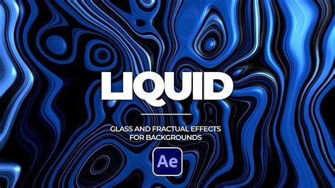 Create Liquid Fractual Motion Graphic Backgrounds In After Effects