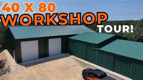 X Metal Storage Building Tour In San Antonio Texas Wolfsteel