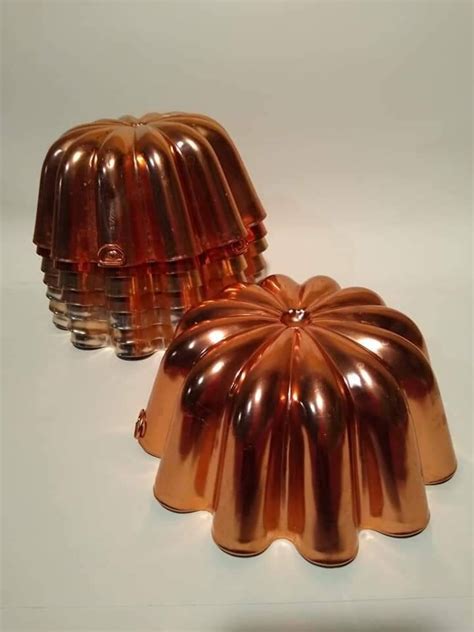 Copper Jello Molds For Sale Only 3 Left At 75