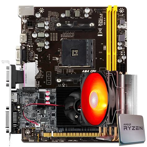 Kit Upgrade Biostar GeForce GT 610 2GB Ryzen 3 3300x Biostar A320MH