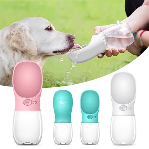 Buy Stylish 550ml Portable Dog Water Bottle Outdoor