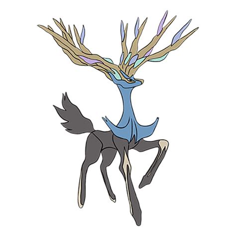 How to Draw Xerneas - Easy Drawing Tutorial For Kids