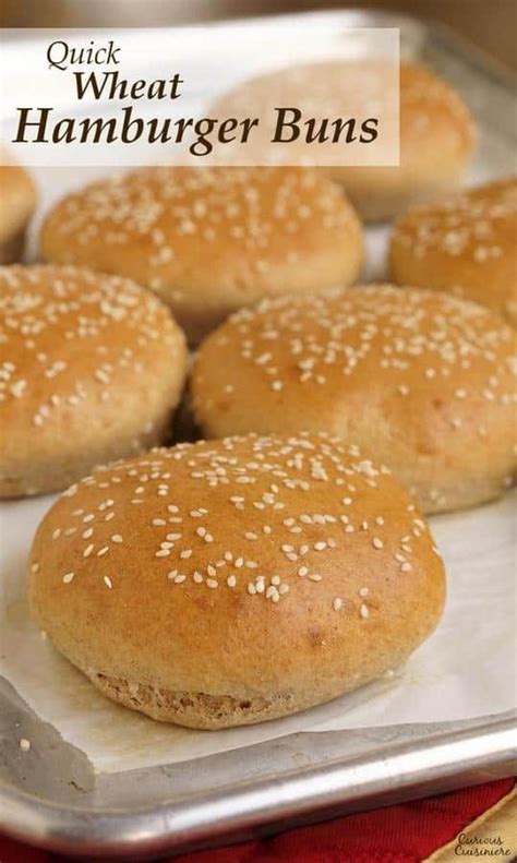 Honey Whole Wheat Hamburger Buns Artofit