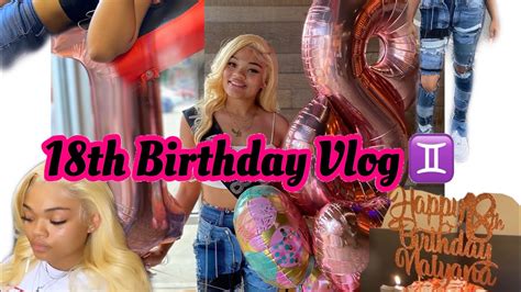 18th Birthday Vlog 🔞 ️♊️ Youtube