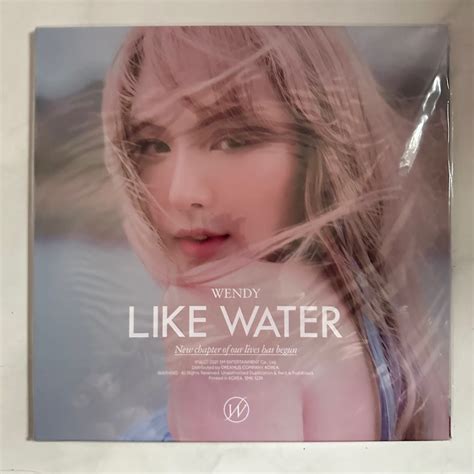 Wts Red Velvet Wendy St Mini Album Like Water Vinyl Lp Hobbies Toys