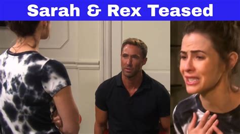 Days Of Our Lives Spoilers Sarah And Rex Hinted Will Tripp Reveal The