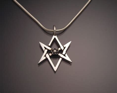 Sterling Unicursal Hexagram Pendant - Etsy