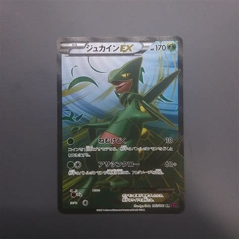 Pokemon XY BW Japanese FA Full Art XY7 Bandit Ring Sceptile EX Hobbies