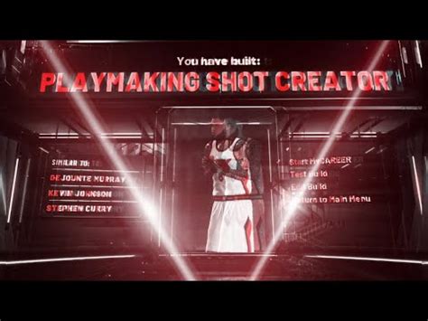 BEST PLAYMAKING SHOT CREATOR BUILD ON NBA 2K20 55 BADGES BEST COMP