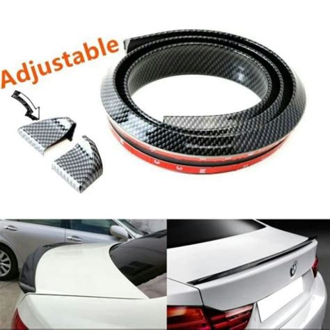 Jual Ducktail Spoiler Mobil SEDAN BMW CARBON Lis Bagasi Belakang Mobil