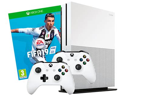 Xbox One S 500Gb игра FIFA 19 и 2 джойстика купить в Москве интернет ...
