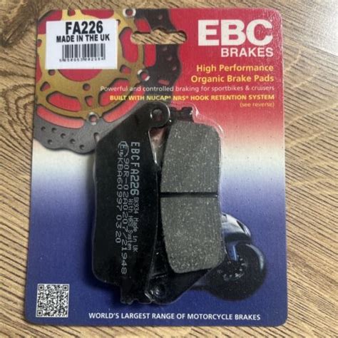 Ebc Fa Organic Motorcycle Brake Pads For Suzuki Dl V Strom