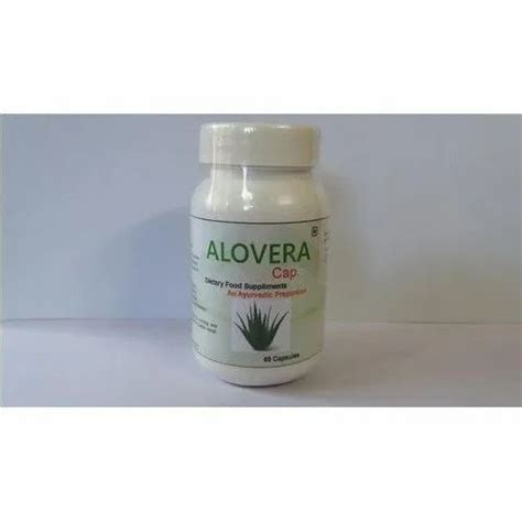 Sovam Aloe Vera Herbal Capsule 60 Capsules Packaging Type Bottle At