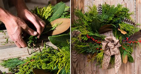 DIY: Make a Wreath Using Greenery From Your Own Backyard | Our State