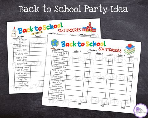 Back to school activities printable back to school bundle first day of ...