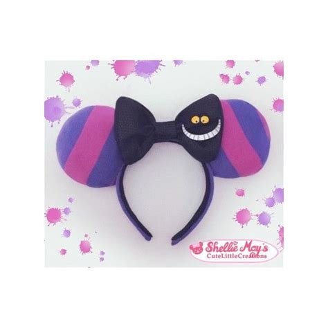 Cheshire Cat Inspired Mickey Mouse Ears Disney Cheshire Costume