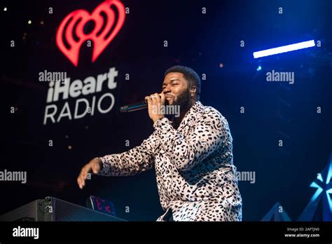 WASHINGTON DC DECEMBER Khalid Performs Onstage During HOT S Jingle Ball On