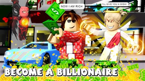 BECOMING BILLIONAIRE Roblox Brookhaven RP Funny Moments YouTube