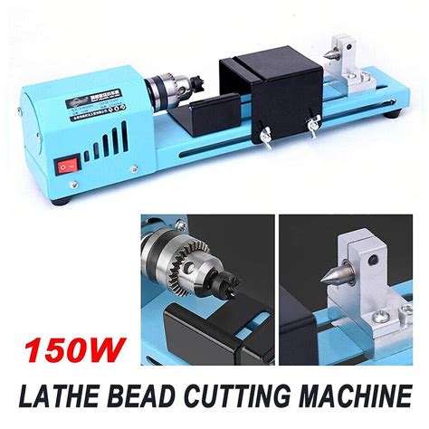 Mini Lathe Bead Polishing Machine Dc 12v 24v 150w Woodworking Lathe Diy Cnc Machining Grinding