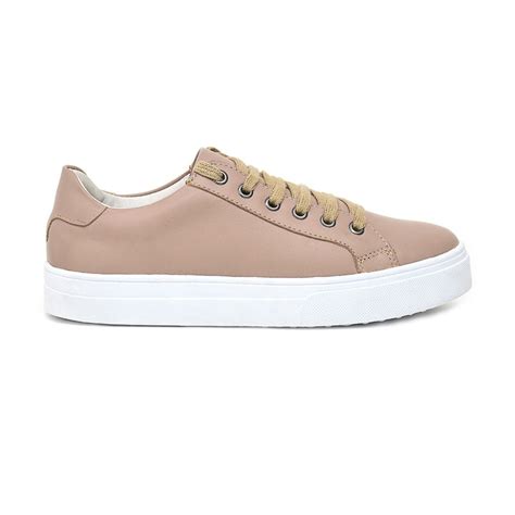 T Nis Sapat Nis Casual Em Couro Jna Shoes Nude Compre Agora Dafiti Brasil