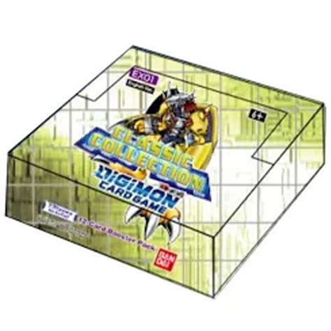 Digimon Card Game Classic Collection Ex Booster Box Gamers Hart