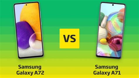 Samsung Galaxy A72 Vs Galaxy A71 Vergleich Curved De