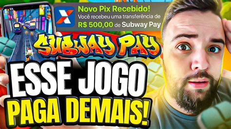 Subway Surfers Pay Pagando Testei O Subway Pay Paga Mesmo