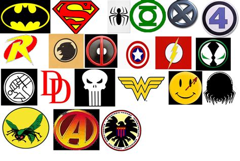 Superhero Logos - Cliparts.co