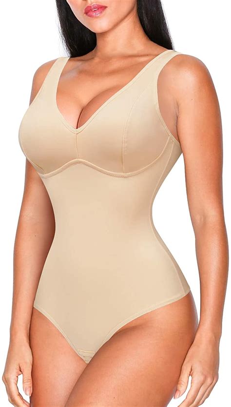 Gotoly Bodysuit Shapewear For Women Tummy Control Tank Top Camisole