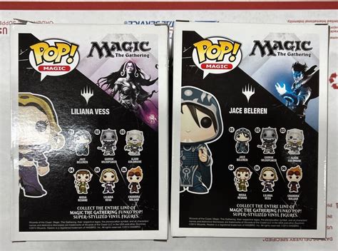 Funko Pop Vinyl Magic The Gathering Liliana Vess 05 And Jace