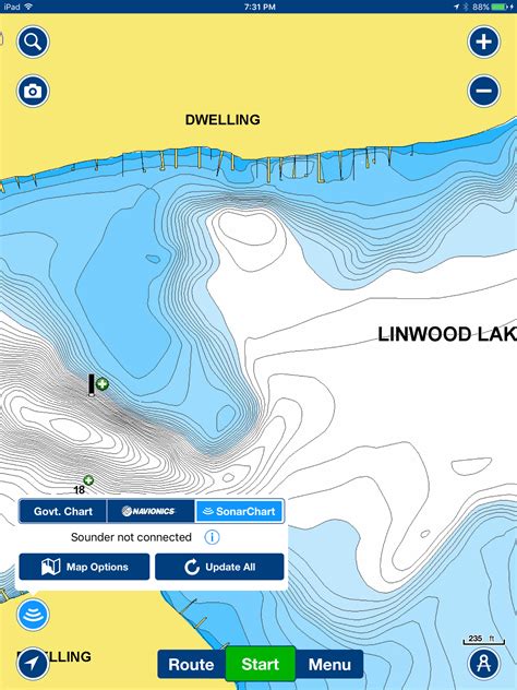 Structure Mille Lacs Lake Map