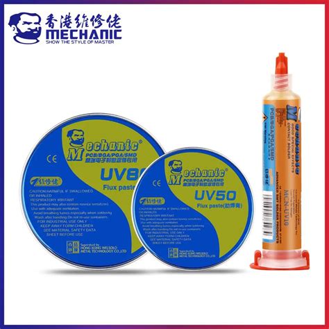 Mechanic Uv Series Mild Rosin Halogen Free Lead Free Solder Flux No