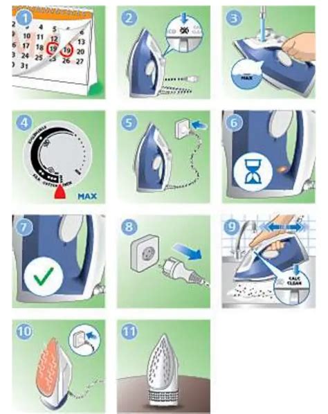 Philips Dst Steam Iron User Manual